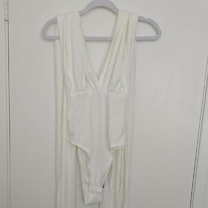 Lulu's White Bodysuit